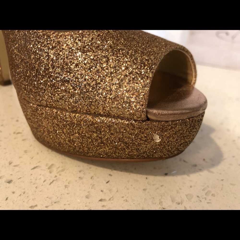 I.N.C. Gold heels
